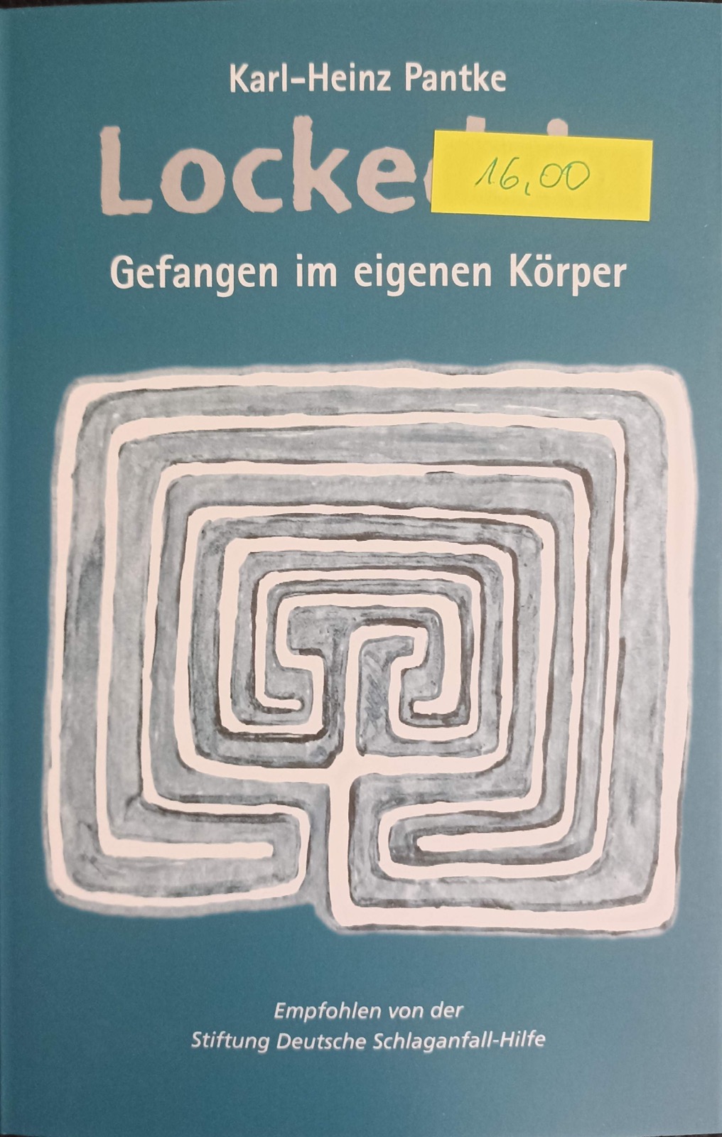 Ein Buch von Karl-Heinz Pantke über die Herausforderungen und Erfahrungen von Schlaganfallpatienten.